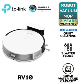 COINSคืน15%⚡FB9JMZV6⚡ TP -LINK TAPO RV10 ROBOT VACUUM &amp; MOP รับประกัน 2ปี