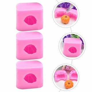 3Pcs Silicone Baking Mold Pumpkin Baking Mold 3d Pumpkin Mold Silicone Baking