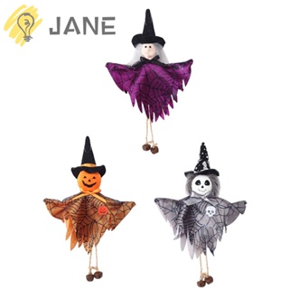 Jane ฟิกเกอร์แม่มด คุณภาพสูง สําหรับตกแต่งสวน บาร์ ฮาโลวีน DIY 3 ชิ้น ต่อชุด