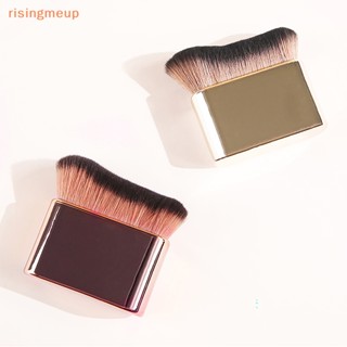 [risingmeup] แปรงแต่งหน้า แปรงรองพื้น แปรงเครื่องสําอาง แบบพกพา 1 ชิ้น