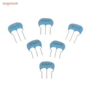 [largelook] ออสซิลเลเตอร์เซรามิก CSTLS8M00G53-B0 4M 6M 8M 10M 16M 20MHZ DIP-3 10 ชิ้น