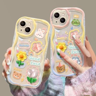 เคสโทรศัพท์มือถือแบบนิ่ม ลายดอกทานตะวัน 3D ขอบโค้ง สําหรับ OPPO A57 A77S A12 A12S A54 A17 A17K A5S A57S A57E A3S A15 A76 A96 A16 A95 A55 A7 A5