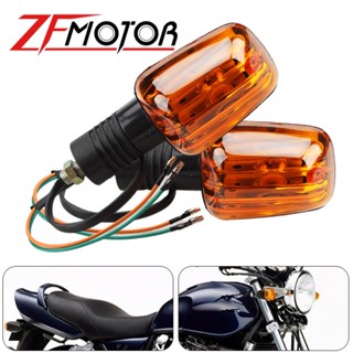 ไฟเลี้ยวติดมุม ด้านหน้า และด้านหลัง สําหรับ Suzuki GSX400S GSX750 GSX1200 Impulse400 77A 79A 1 คู่