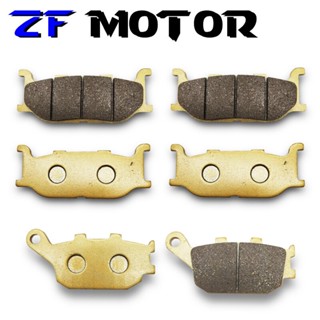 ผ้าเบรกหน้า และหลังรถจักรยานยนต์ สําหรับ Yamaha FZ 6 FZ6 Fazer Fairing 2 Piston Caliper 04-07 XJ6 XJ 6 S Diversion 2013