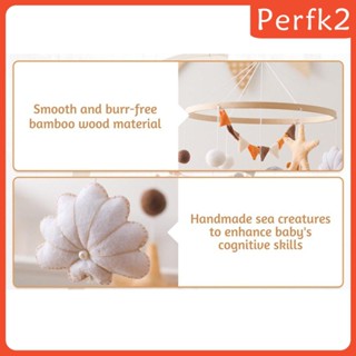 [Perfk2] โมบายกระดิ่งลม แบบไม้ สําหรับแขวนเปลเด็ก