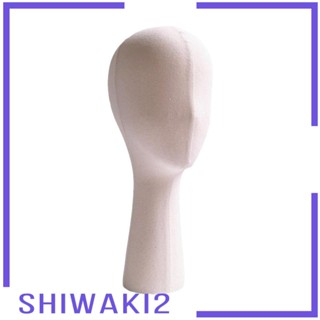 [Shiwaki2] หุ่นหัวนางแบบแฟชั่น ทนทาน สําหรับโชว์หมวก หูฟัง หมวก