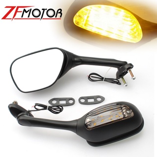 ไฟกระจกมองหลัง LED สําหรับ Suzuki GSXR600 GSXR750 GSXR1000 K5 K6 K7 K8 2005 2006 2007 2008 2009 2010