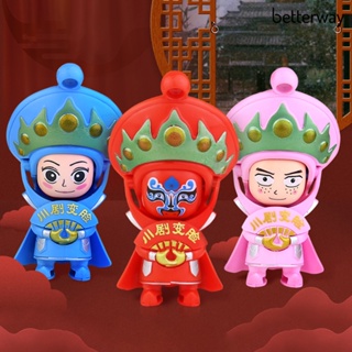 Btr- โมเดลตุ๊กตาการ์ตูนจีน Sichuan Opera 3 ชิ้น