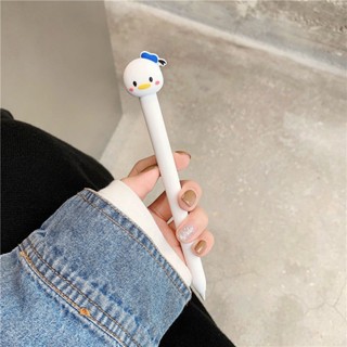 เคสซิลิโคน ลายการ์ตูนเป็ดโดนัลด์ สําหรับ Apple Pencil 1 2