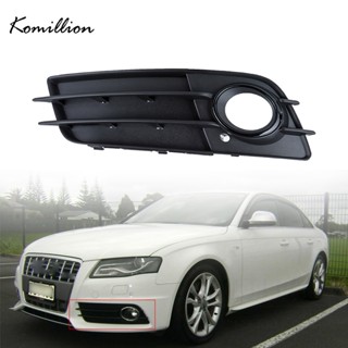 【ขายดี】กระจังครอบไฟตัดหมอกกันชนหน้ารถยนต์ ซ้าย ขวา คุณภาพสูง สําหรับ Audi S4 A4 S-LINE 2009-2012