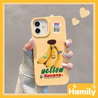 For iPhone 11 Case Biodegradable Eco Wheat Case Smooth Case Cartoon Banana Compatible iPhone 14 Pro max 13 Pro max 12 Pro Max 11 xr xs max 7 8 Plus