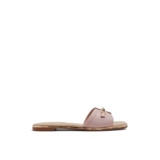 ALDO JEANNIE FLAT SANDALS - PALE PINK