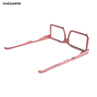 Vine ที่วางแล็ปท็อป อลูมิเนียมอัลลอย รูปแว่นตา พับได้ แบบพกพา