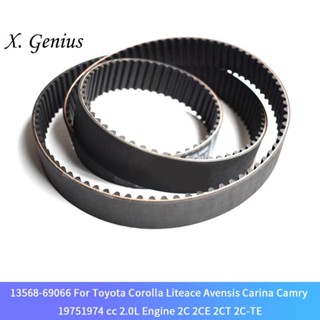 สายพานไทม์มิ่ง แบบเปลี่ยน สําหรับเครื่องยนต์ Toyota Corolla Liteace Avensis Carina Camry 1975 1974 Cc 2.0L 2C 2CE 2CT 2C-TE 13568-69066