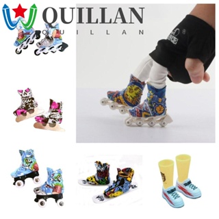 Quillan รองเท้าผ้าใบ รองเท้าสเก็ตบอร์ด ขนาดเล็ก น่ารัก สําหรับเด็ก ผู้ปกครอง ปาร์ตี้