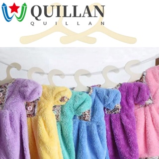 Quillan ไม้แขวนเสื้อพลาสติก สีเบจ อเนกประสงค์ สําหรับสัตว์เลี้ยง แมว