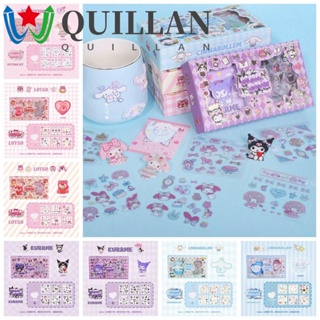 Quillan สติกเกอร์ PVC ลายหมีสตรอเบอร์รี่ ลอสโต้ กราฟฟิติ กันน้ํา สําหรับตกแต่งสเก็ตบอร์ด DIY