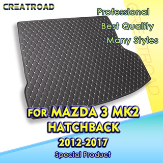 พรมปูพื้นรถยนต์ อุปกรณ์เสริม สําหรับตกแต่ง Mazda 3 Hatchback MK2 2012 2013 2014 2015 2016 2017