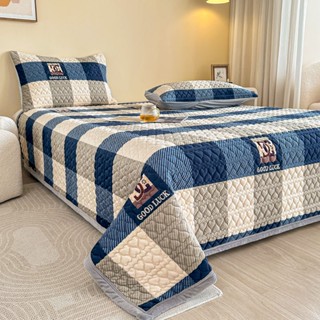 🥨ผ้าคลุมเตียง ข้น สไตล์เกาหลีผ้าปูที่นอน bedspread 5ฟุต200*230 6.6/6ฟุต 230*250cm