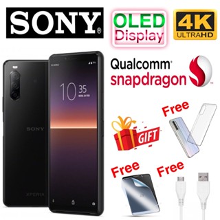 ของแท้ 100% - Sony Xperia 10 ii ( Snapdragon ) แรม 4GB รอม 64GB เวอร์ชั่นญี่ปุ่น สมาร์ทโฟน - ของขวัญฟรี - ใหม่ 98%