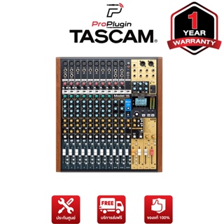 Tascam MODEL 16 Mixer + Audio interface + REC. คุณภาพระดับมืออาชีพ ตอบโจทย์การ live streaming (ProPlugin)