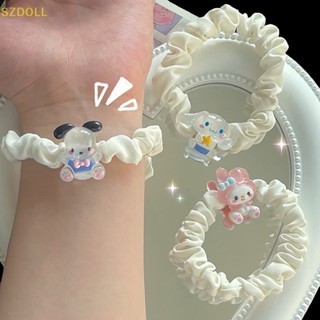 [cxSZDOLL] ยางรัดผมหางม้า ลายการ์ตูน Cinnamoroll น่ารัก สําหรับเด็กผู้หญิง