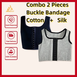 Combo เสื้อครอปท็อป ระบายอากาศ 15 ซม. 3 แถว 2 ชิ้น S-6XL