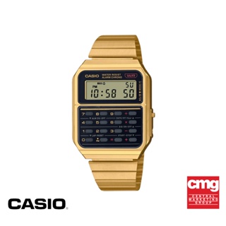 CASIO นาฬิกาข้อมือ CASIO รุ่น CA-500WEG-1ADF วัสดุสเตนเลสสตีล สีทอง