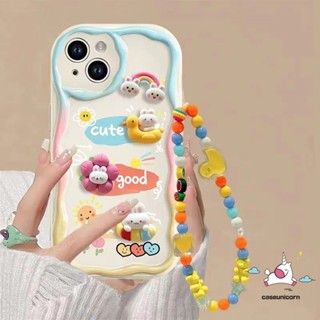 เคสโทรศัพท์มือถือ ขอบโค้ง ลายการ์ตูนกระต่าย 3D แต่งลูกปัดสีหวาน สําหรับ Infinix Hot 12 9 10Lite 8 20 30 10 11 Play Hot 9 30i 8 Smart 5 6 7 6Plus Note 12 G96