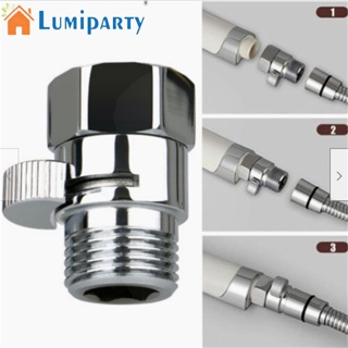 Lumiparty วาล์วควบคุมการไหลของน้ํา ทองเหลือง G1/2 นิ้ว สําหรับหัวฝักบัวอาบน้ํา