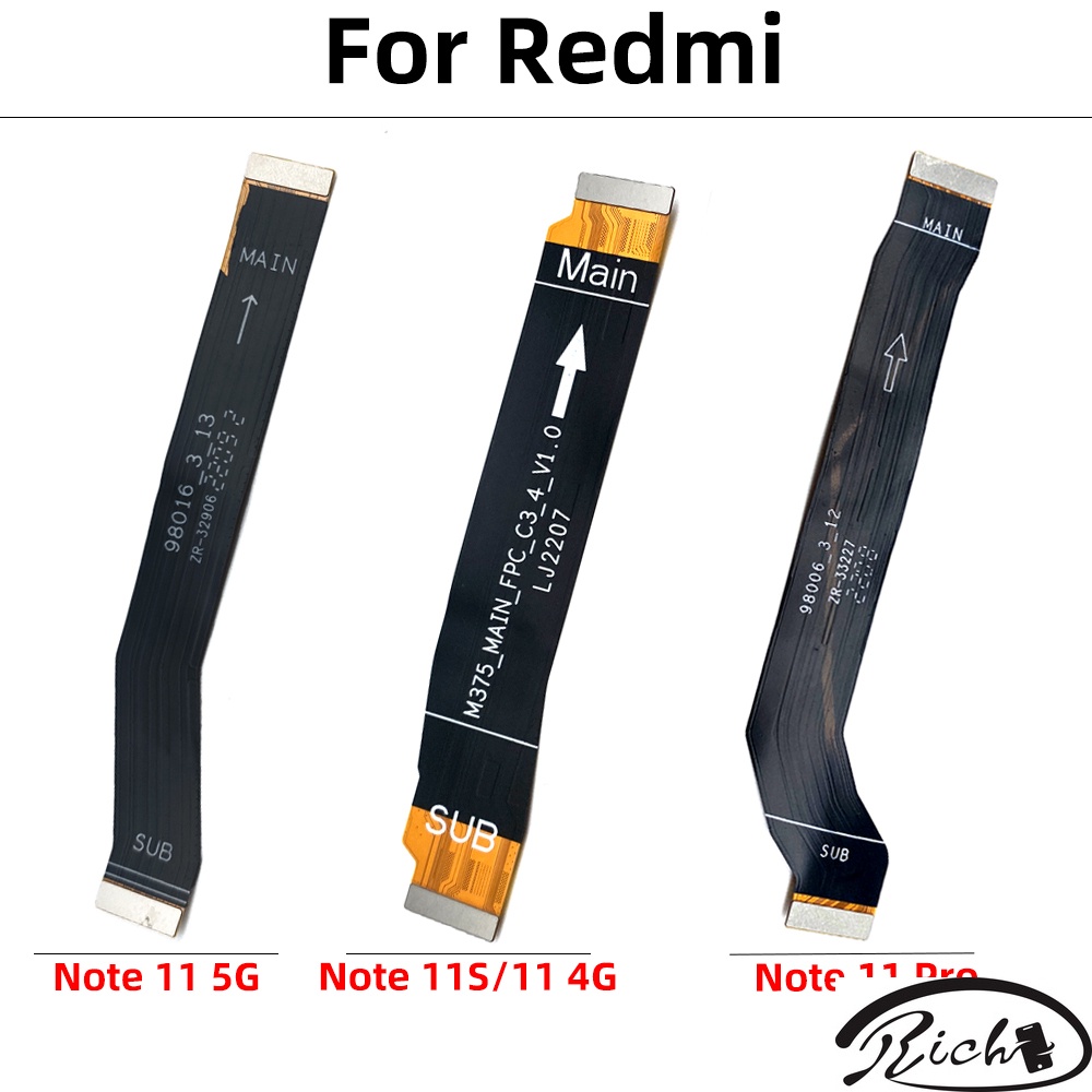 ใหม่ สายเคเบิลเมนบอร์ดเมนบอร์ด แบบเปลี่ยน สําหรับ Redmi Note 11S 11 4G 5G Redmi Note 11 Pro