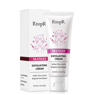 Rtopr Mango เจลมะม่วง ฮิตใน Tiktok RtopR Facial Exfoliating Cream เจลผลัดเซลล์ เจลขัดผิว ครีมเจลขัดผิว ครีมขัดผิวมะม่วง