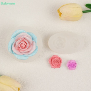 &lt;Babynew&gt; แม่พิมพ์ซิลิโคน รูปดอกคามิเลีย ดอกกุหลาบ แฮนด์เมด DIY สําหรับตกแต่งเค้ก ขนมหวาน ฟองดองท์ ลดราคา