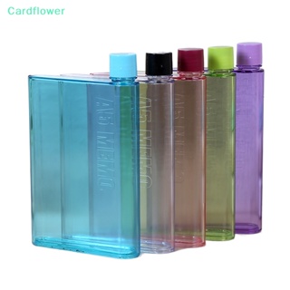 &lt;Cardflower&gt; ขวดน้ําพลาสติกใส เป็นมิตรกับสิ่งแวดล้อม แบบพกพา ลดราคา