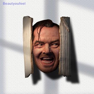 [Beautyoufeel] ประติมากรรมเรซิ่น รูปแจ็ค Nicholson สําหรับตกแต่งบ้าน ชั้นวางหนังสือ