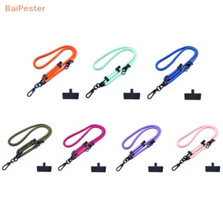 [BaiPester] สายคล้องโทรศัพท์มือถือ ปรับได้ เส้นผ่าศูนย์กลาง 10 มม. สายคล้องคอ กันหาย