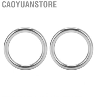 Caoyuanstore Marine Grade O‑Ring High‑Precision Polishing Round Rings Welded for Sailing Diving