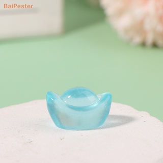 [BaiPester] โมเดลเรซิ่น รูปรองเท้า เรืองแสง ขนาดเล็ก สีทอง สําหรับตกแต่งภูมิทัศน์รถยนต์ DIY 2 ชิ้น