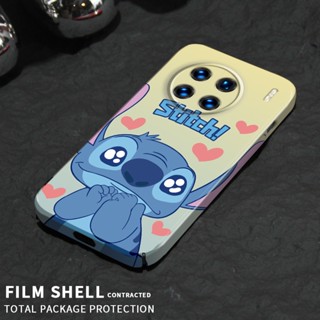 เคสโทรศัพท์มือถือ PC แข็ง ทรงสี่เหลี่ยม ป้องกันเลนส์กล้อง ลาย Stitch น่ารัก แวววาว สําหรับ Vivo X90 Pro X80 X70 T X60 s X50 V25 S15 S12 V20 S7 T Y75 Y55 T1 S1