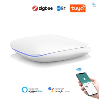 {yali} Tuya Zigbee BT ฮับเกตเวย์อัจฉริยะ ควบคุมผ่านแอพ สําหรับ Amazon Alexa Google Home