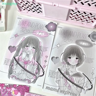 [risingmp] สติกเกอร์โปสการ์ด ลายสาวญี่ปุ่น Kawaii DIY สําหรับติดตกแต่งผนังห้อง พร็อพถ่ายภาพ 13 ชิ้น