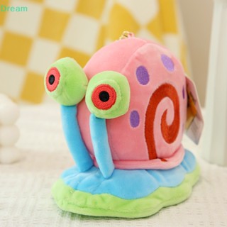 &lt;Dream&gt; พวงกุญแจ จี้ตุ๊กตา Spongebob Kawaii Gary The Snail สําหรับห้อยกระเป๋าเป้สะพายหลัง