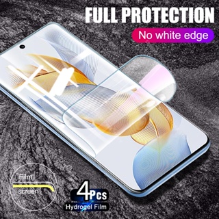 4Pcs Screen Protector Not Glass For Honor 90 5G REA-AN00 Hydrogel Film Honor90 Lite 90Lite Honer 90 Light Honor90Lite 2023 6.7