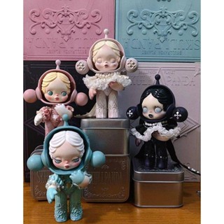 Pop Mart SKULLPANDA BABY SKULLPANDA BABY SKULLPANDA BABY Limited Time Limited Edition Big BABY ของเล่นสําหรับเด็ก