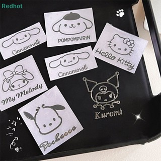 &lt;Redhot&gt; Sanrio สติกเกอร์โลหะ ลายการ์ตูน Cinnamoroll Kuromi My Melody น่ารัก กันน้ํา สําหรับตกแต่งโทรศัพท์มือถือ สเก็ตบอร์ด ลดราคา