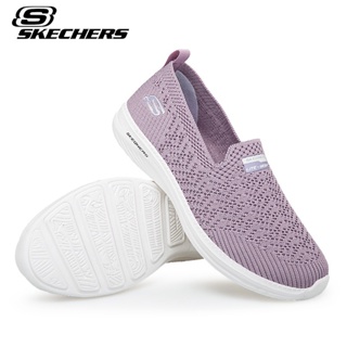 พร้อมส่ง Skechers_ รองเท้าผ้าใบ รองเท้าวิ่ง น้ําหนักเบาพิเศษ ยืดหยุ่น ดูดซับแรงกระแทก สําหรับผู้หญิง