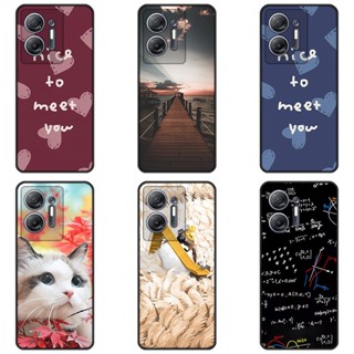 เคสโทรศัพท์มือถือ ซิลิโคนนิ่ม TPU ลายเพ้นท์ สําหรับ infinix Hot 30 5G Hot30 5G