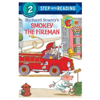 [หนังสือ หัดอ่าน Richard ]Richard Scarrys Smokey the Fireman (Step into Reading) Paperback Level2 #Richard