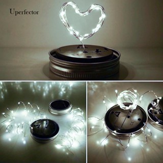 [Uperfector.th] ใหม่ โคมไฟ LED พลังงานแสงอาทิตย์ สําหรับแขวนขวดโหล ตกแต่งสวน กลางแจ้ง 6 ชิ้น