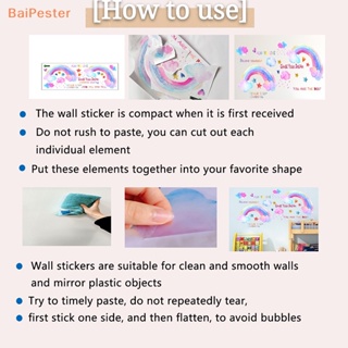 [BaiPester] สติกเกอร์พีวีซี ลายผีเสื้อ มีกาวในตัว สําหรับตกแต่งผนังบ้าน ห้องนั่งเล่น ห้องนอน 1 ชิ้น